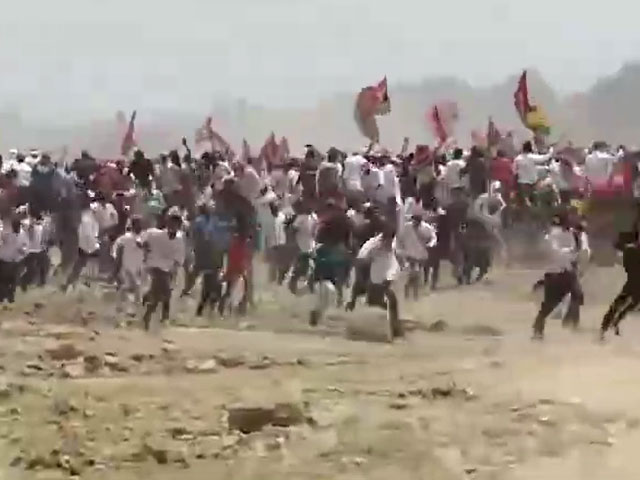 Chaos At Rahul Gandhi, Akhilesh Yadav's Prayagraj Rally