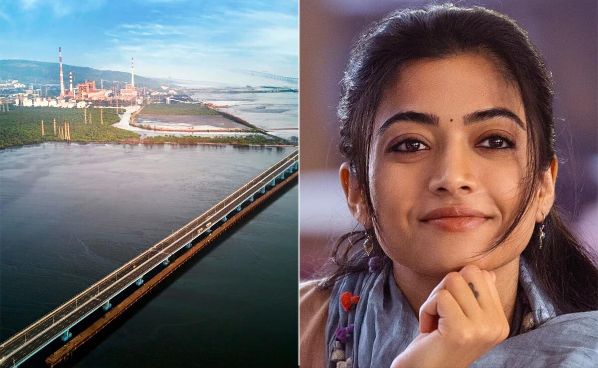 2 घंटे का सफर 20 मिनट में... अटल सेतु पर यूं ही नहीं फिदा हो गईं रश्मिका मंदाना