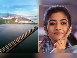 2 घंटे का सफर 20 मिनट में... अटल सेतु पर यूं ही नहीं फिदा हो गईं रश्मिका मंदाना