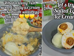 "Salted Egg Ice Cream": New Dish On The Block Wins Internet's Approval