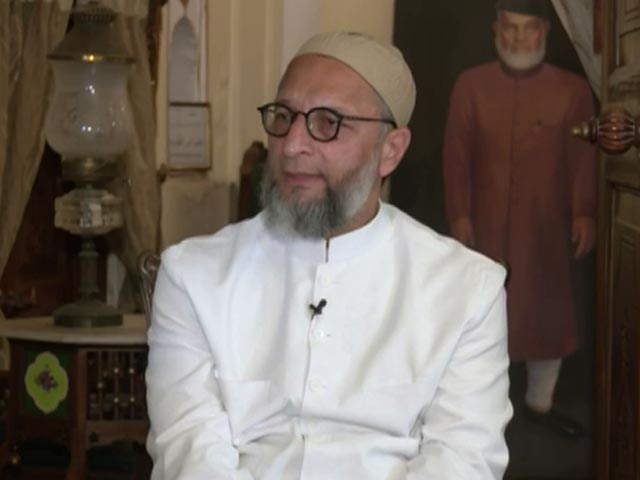 Asaduddin Owaisi's Party Slogan Against BJP