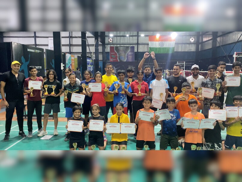 Flow Sports Life Badminton Academy Dominates Gurugram District Championship