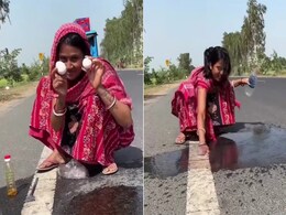Viral Video: Woman Trying To 'Cook' Eggs On A Hot Road Sparks Outrage And Concern Viral Video: Woman Trying To 'Cook' Eggs On A Hot Road Sparks Outrage And Concern