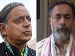 "Fascinated," Says Shashi Tharoor On Yogendra Yadav's Election Prediction