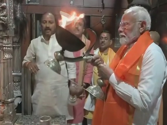 PM Modi Prayed At Kaal Bhairav Temple Before Filing Nomination From Varanasi