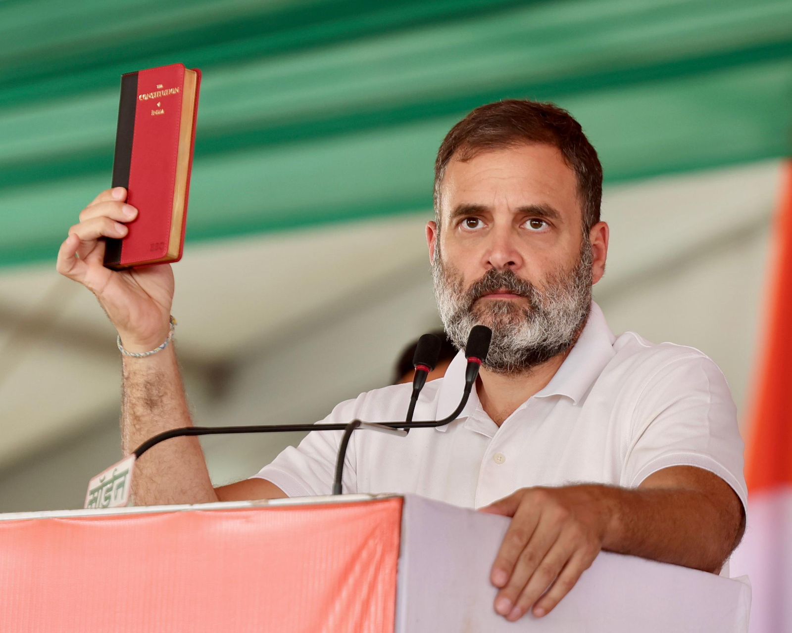 "No Power Can Tear, Throw Constitution Away": Rahul Gandhi At UP Rally