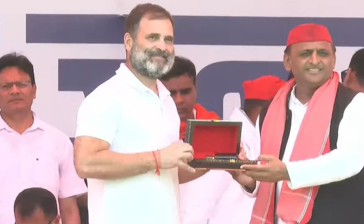 अखिलेश-राहुल 7 साल बाद फिर एक साथ, कन्नौज से बोले-अब हम बब्बर शेर बन कर रहे शिकार