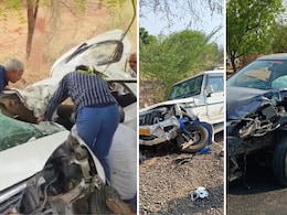 नागौर और धौलपुर में हुआ भीषण सड़क हादसा, 3 लोगों की मौत 5 की हालत गंभीर