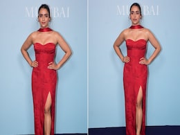 Sanya Malhotra In A Stunning Rouge Slit Gown Was Responsible For Turning This Into A Red Letter Night Sanya Malhotra In A Stunning Rouge Slit Gown Was Responsible For Turning This Into A Red Letter Night