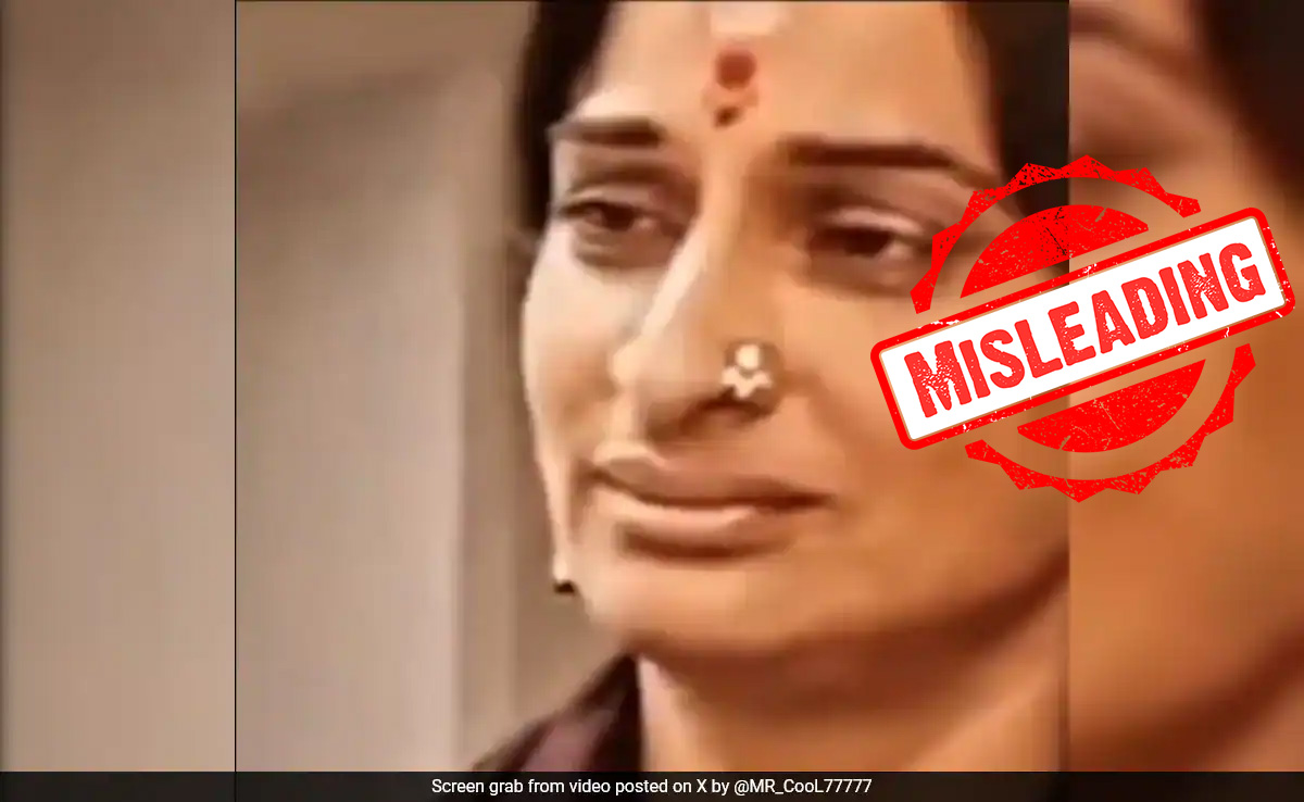 Fact Check: Did BJP's Hyderabad Pick Madhavi Latha Say "I Am Not A Woman?"