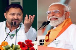 "75-Year-Old Man Threatening 34-Year-Old Youth": Tejashwi Yadav Attacks PM "75-Year-Old Man Threatening 34-Year-Old Youth": Tejashwi Yadav Attacks PM