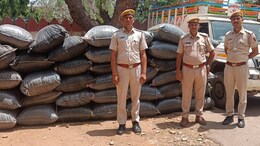 चित्तौड़गढ़ में नाकाबंदी के दौरान 2 करोड़ की अफीम जब्त, अंधेरे का फायदा उठाकर तस्कर हुए फरार