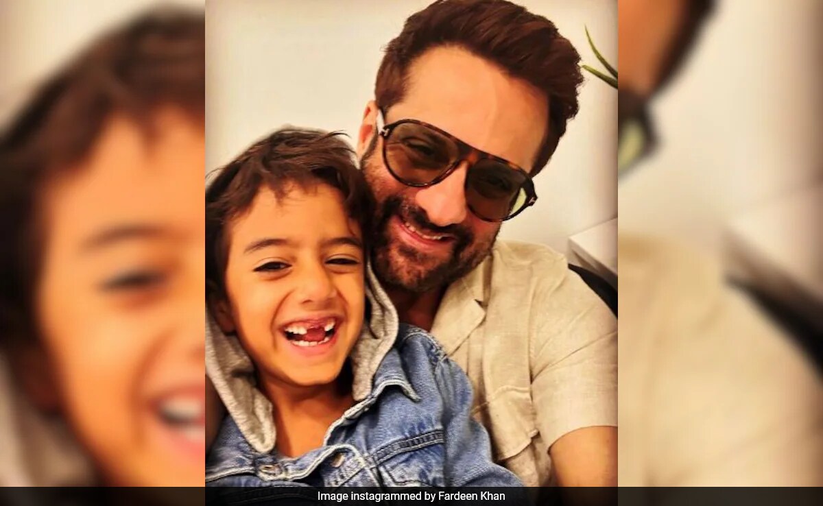 Cuteness Overloaded: Fardeen Khan And His Son Azarius' Famjam Moment
