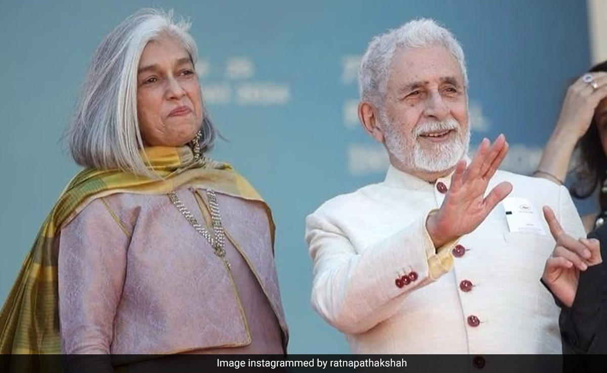 Naseeruddin Shah And Ratna Pathak Shah's Cannes 2024 Debut Was A "Terribly Emotional" Experience