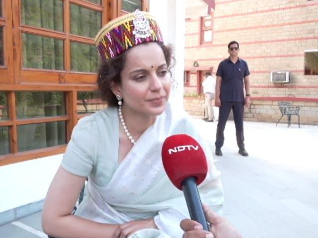 "Coincidence, But Lucky Charm": Kangana Ranaut On Filing Papers On Same Day As PM
