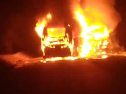 6 Dead As Bus Catches Fire After Collision With Another Vehicle In Andhra 6 Dead As Bus Catches Fire After Collision With Another Vehicle In Andhra
