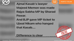 Did Ex MP Majeed Memon Defend 26/11 Terror Attack Convict. A Fact Check