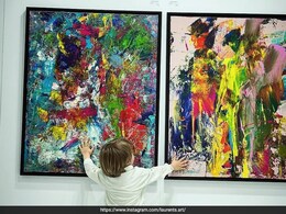 Painting Of 2-Year-Old, Dubbed Mini Picasso, Sells For $7,000 Painting Of 2-Year-Old, Dubbed Mini Picasso, Sells For $7,000