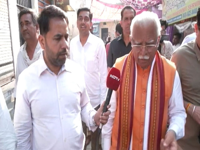 "Huge Turnout In Haryana": BJP's ML Khattar On Phase 6 Voting