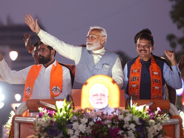 "Fake NCP, Fake Sena Merged With Congress": PM Modi In Mumbai