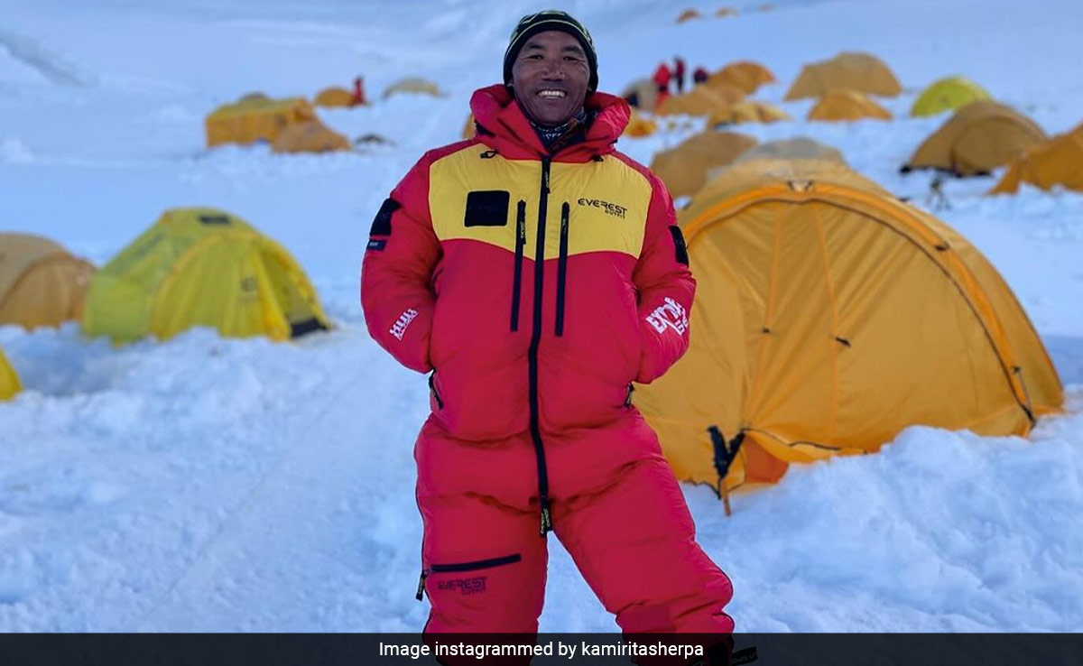 Legendary Nepal Mountaineer Climbs Mount Everest For Record 29th Time