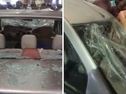 भरधाव कारची चिमुकल्यासह तिघांना धडक, स्थानिकांनी गाडीची तोडफोड करत मद्यधुंद तरुणाला चोपले