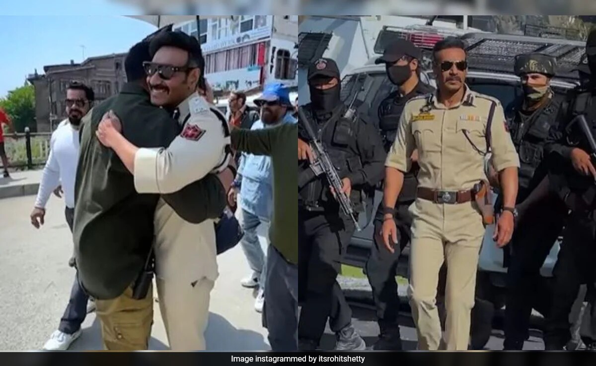 Crazy Viral: BTS Video Of Ajay Devgn, Rohit Shetty And Jackie Shroff From The Sets Of <i>Singham Again</i>