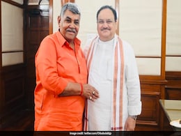 BJP Issues Notice To UP MLA After Son Files Nomination As Independent BJP Issues Notice To UP MLA After Son Files Nomination As Independent