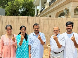 "Voted Against Inflation...": Arvind Kejriwal's Post With Inked Finger