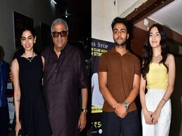 Janhvi Kapoor's Cheer Squad At <i>Mr & Mrs Mahi</i> Screening Included Pratibha Ranta, Sparsh Shrivastava, The Kapoors Among Others Janhvi Kapoor's Cheer Squad At <i>Mr & Mrs Mahi</i> Screening Included Pratibha Ranta, Sparsh Shrivastava, The Kapoors Among Others