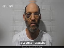 "Time Running Out": Hamas Armed Wing Releases Video Of Gaza Hostage "Time Running Out": Hamas Armed Wing Releases Video Of Gaza Hostage