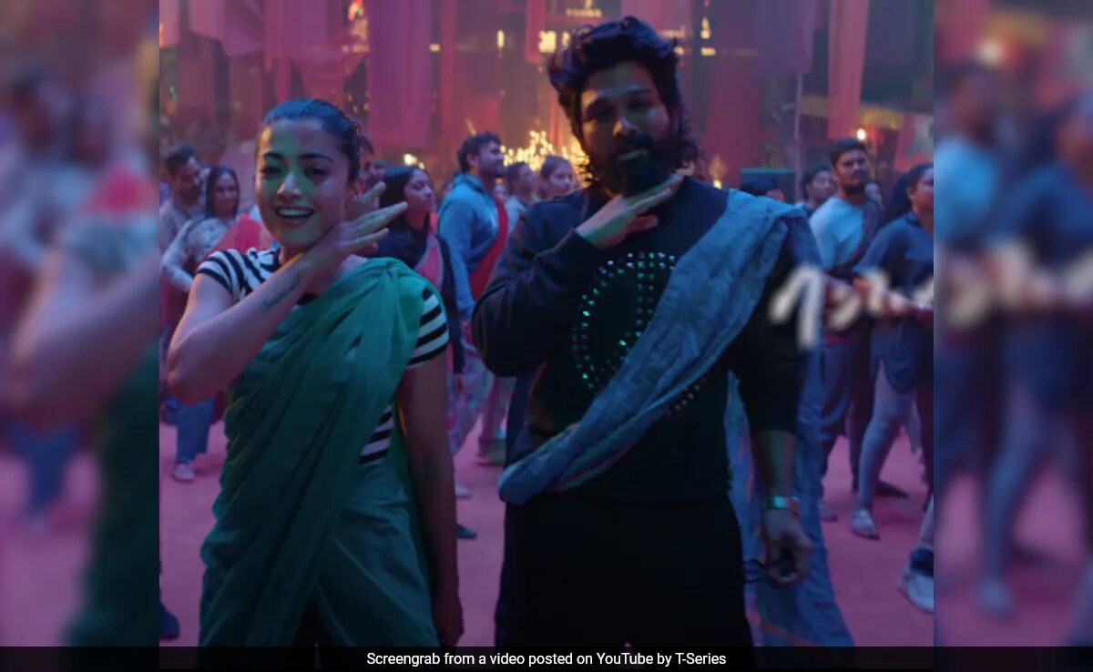 <i>Angaaron</i>: What Happens On <i>Pushpa 2</i> Sets, Shows Up In <i>The Couple Song</i>