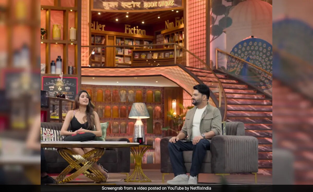Janhvi Kapoor's Reaction To Boyfriend Shikhar Pahariya Being Name-Checked On <i>The Great Indian Kapil Show</i>