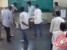 Did A Congress MLA Vandalise EVM Inside Andhra Polling Booth? A Fact Check Did A Congress MLA Vandalise EVM Inside Andhra Polling Booth? A Fact Check