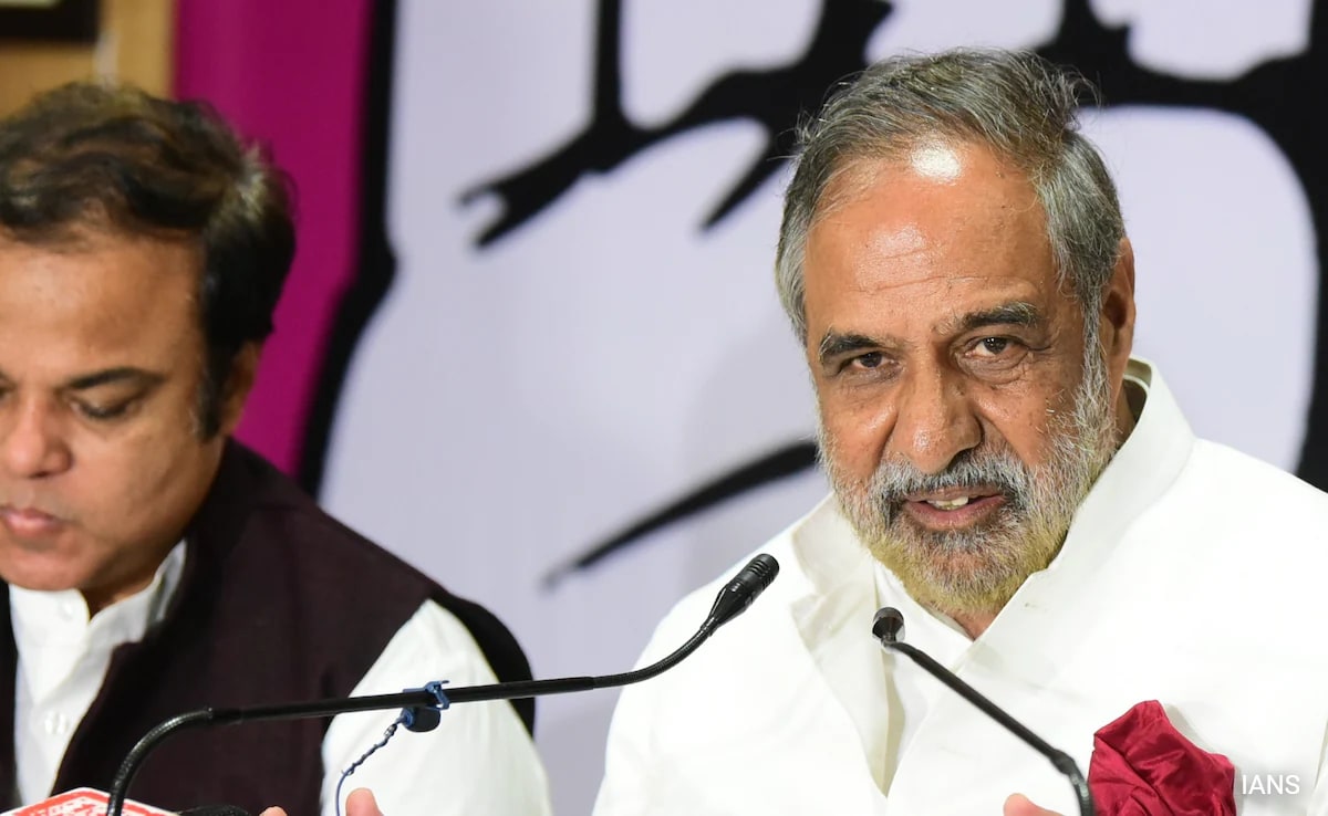 Lok Sabha Elections 2024: 5 Points On Anand Sharma, Congress Candidate In Kangra