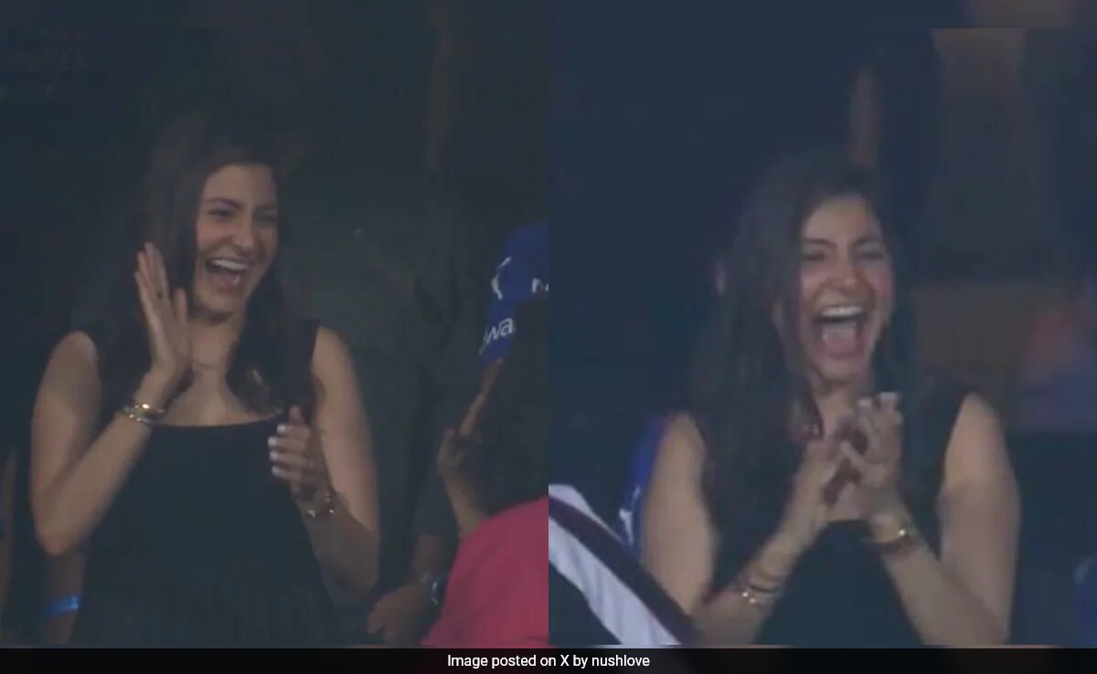 IPL 2024: Anushka Sharma's Viral-Worthy Reaction After Virat Kohli Smashes Sixes
