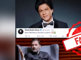 Fact Check: Did Shah Rukh Khan Say Rahul Gandhi Will Be Next PM?