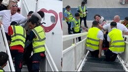 Video: Wheelchair User Slams Air Canada After Being Carried Down Stairs In Broken Chair