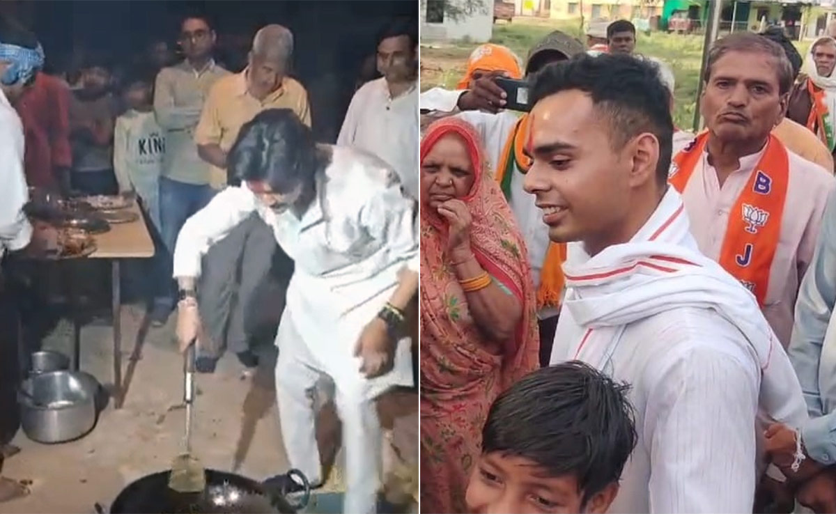 Loksabha Election : सिंधिया और शिवराज के बेटों ने प्रचार में लगाया जोर, लोगों के बीच दिखे इस अंदाज में 