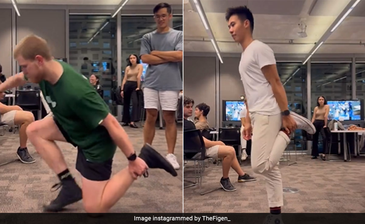 Video: This Shrimp Squat Challenge Is Viral, We Dare You Try It