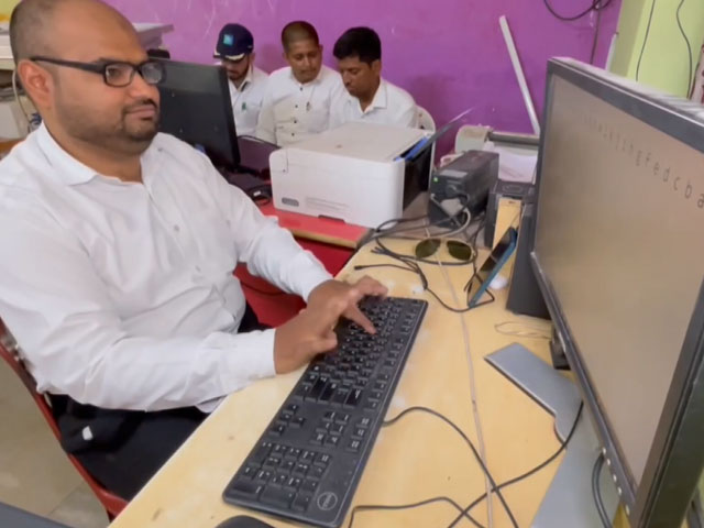 Hyderabad Man Sets Guinness World Record For Typing English Alphabet Backwards