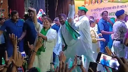 Video: Lalu Yadav's Son Pushes Party Worker On Stage, Sparks Outrage