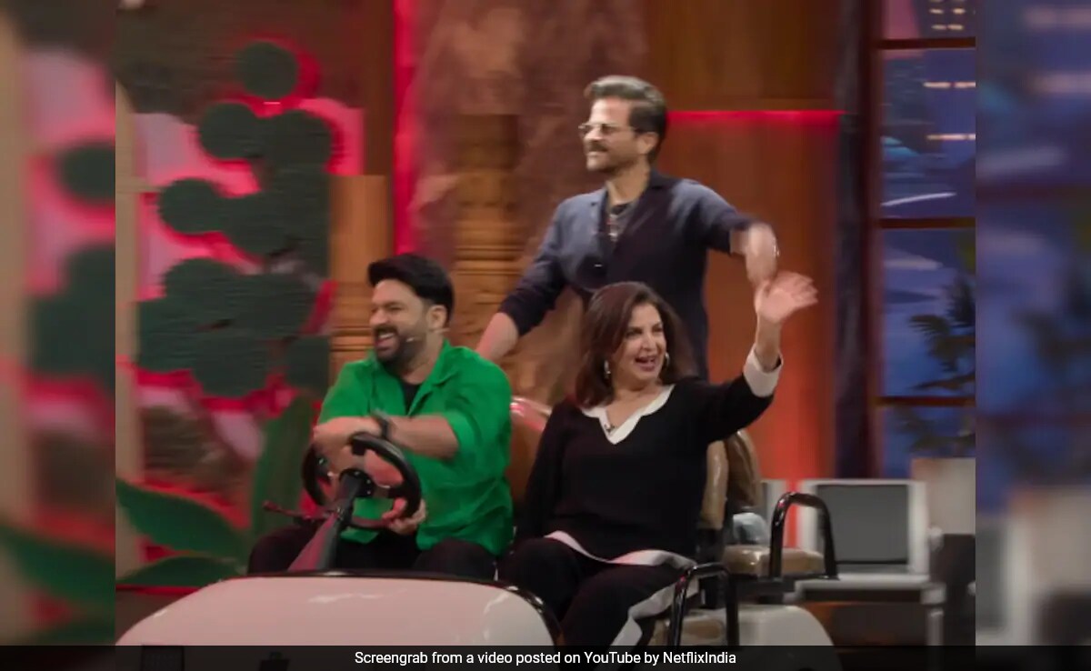 <i>The Great Indian Kapil Show</i>: Anil Kapoor And Farah Khan "Hijack" Kapil Sharma's Show