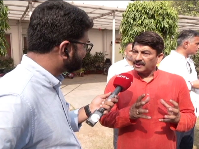 "Feeling Very Positive": BJP's Manoj Tiwari As Delhi Votes Today