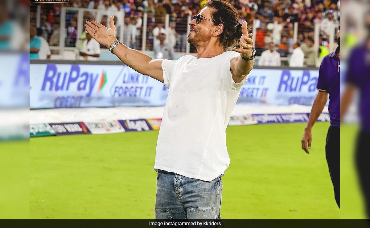 Shah Rukh Khan Celebrated KKR's Win With His Iconic Pose. Watch