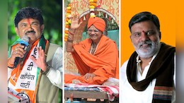 गोडसे - वाझेंच्या लढतीत शांतिगीरी महाराजांची एन्ट्री, कोणाचं गणित बिघडणार?