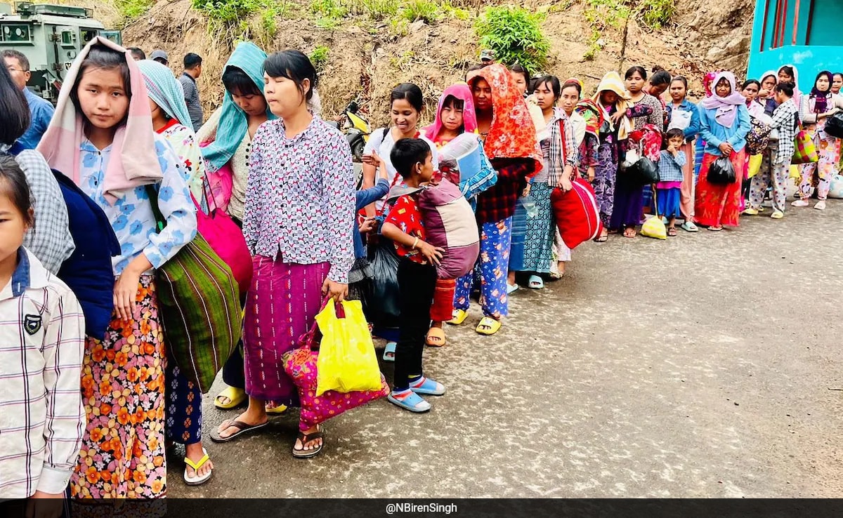 "Let's Keep Country Secure": Manipur Chief Minister As More Illegal Immigrants Deported To Myanmar