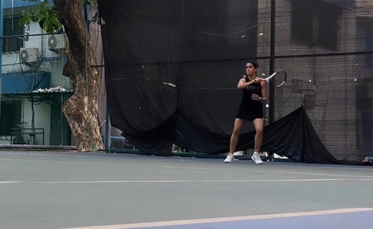 Sanya Malhotra Is "Learning A New Skill" In Her 30s By Adding Tennis To Her Workout Routine