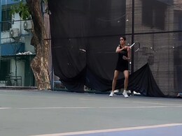 Sanya Malhotra Is "Learning A New Skill" In Her 30s By Adding Tennis To Her Workout Routine Sanya Malhotra Is "Learning A New Skill" In Her 30s By Adding Tennis To Her Workout Routine
