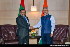 "In Our Common Interest To...": S Jaishankar To Maldives Foreign Minister "In Our Common Interest To...": S Jaishankar To Maldives Foreign Minister